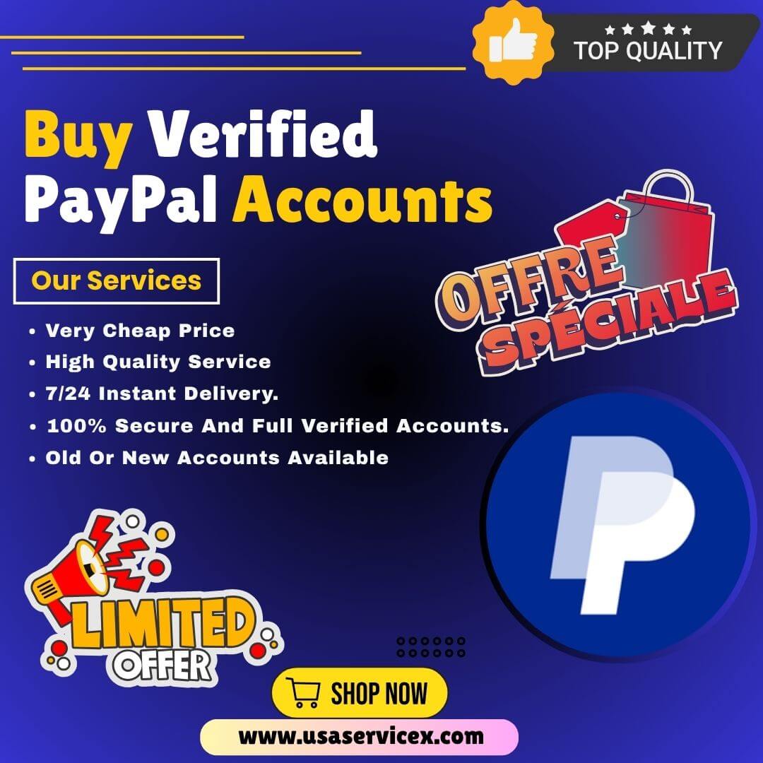 Buy Verified PayPal Account - 100% Secure USA Profiles Fast