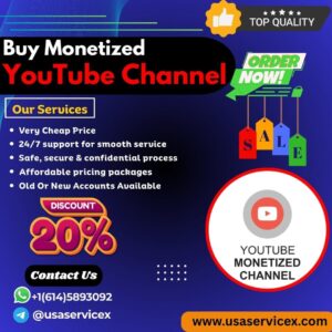 Buy Monetized Youtube Channel