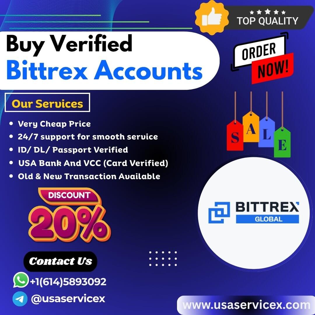 Buy Verified Bittrex Account - 100% Secure & Ready Use